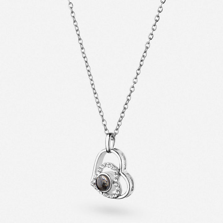 Personalised Photo Heart Necklace